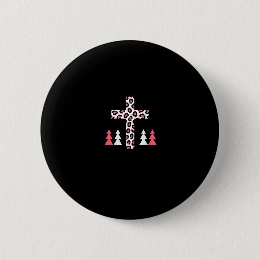 Badge Rond 5 Cm Christmas Tee  (Devant)