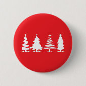 Badge Rond 5 Cm Christmas Trees (Devant)