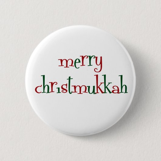 Badge Rond 5 Cm christmukkah (Devant)