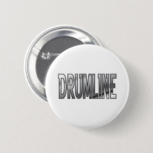 Badge Rond 5 Cm Chrome de Drumline (Devant & derrière)