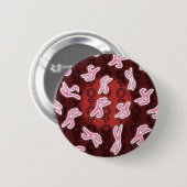 Badge Rond 5 Cm Chromosomes Féminins Science (Devant & derrière)