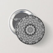 Badge Rond 5 Cm Chrystal Kaleidoscope 01 (Devant & derrière)