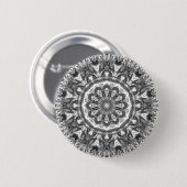 Badge Rond 5 Cm Chrystal Kaleidoscope 06 (Devant & derrière)
