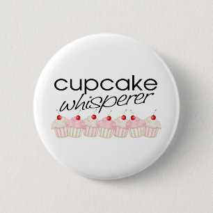Badge Rond 5 Cm Chuchotement de petit gâteau