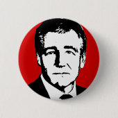 Badge Rond 5 Cm Chuck Hagel (Devant)
