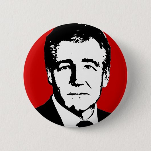 Badge Rond 5 Cm Chuck Hagel (Devant)