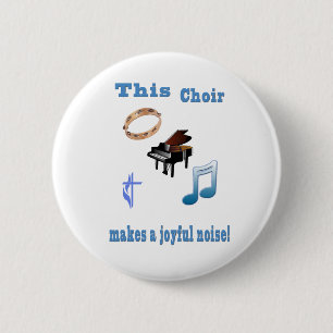 Badge Rond 5 Cm Church choir