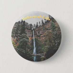 Badge Rond 5 Cm Chutes de Multnomah