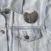 Badge Rond 5 Cm Chutes de Multnomah (En situation)