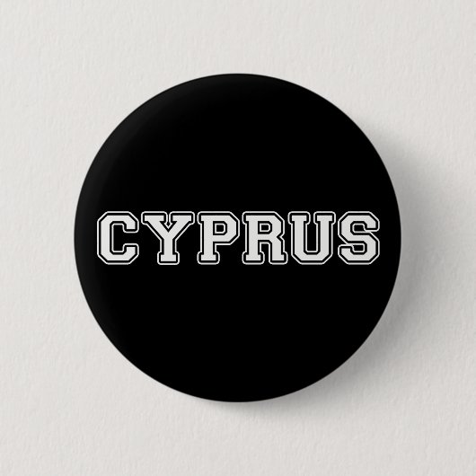 Badge Rond 5 Cm Chypre (Devant)