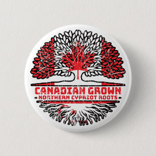 Badge Rond 5 Cm Chypre-Nord Canada
