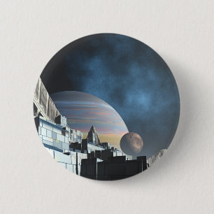 Badge Rond 5 Cm Ci-Fi