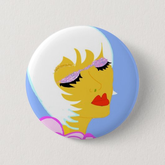 Badge Rond 5 Cm Cibermujer (Devant)