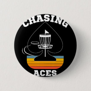 Badge Rond 5 Cm Cible de golf à disque Chasing Aces Vêtements de s