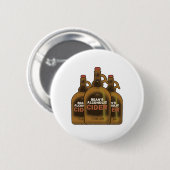 Badge Rond 5 Cm Cidre de haricot (Devant & derrière)