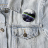 Badge Rond 5 Cm Ciel arc-en-ciel 1 (En situation)