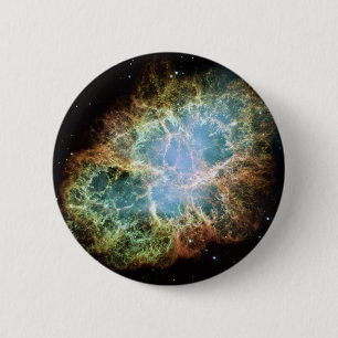 Badge Rond 5 Cm Ciel de noir d'univers de galaxie d'étoile