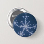 Badge Rond 5 Cm Ciel étoilé - Fractal (Devant & derrière)