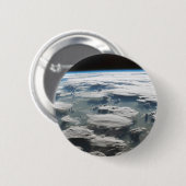 Badge Rond 5 Cm Ciel orageux au-dessus de l'Amazonie (Devant & derrière)