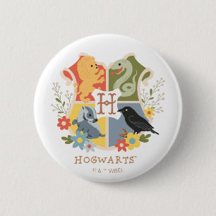 Badge Rond 5 Cm Cimier HOGWARTS™