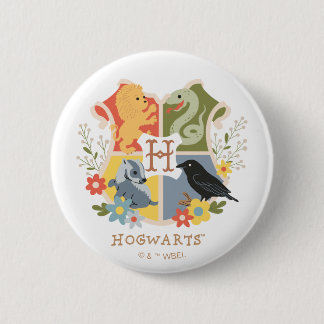 Badge Rond 5 Cm Cimier HOGWARTS™