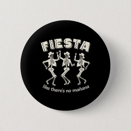 Badge Rond 5 Cm Cinco De Mayo (Devant)