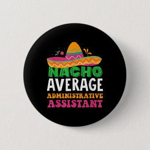 Badge Rond 5 Cm Cinco De Mayo, Nacho Moyen Istant Administratif
