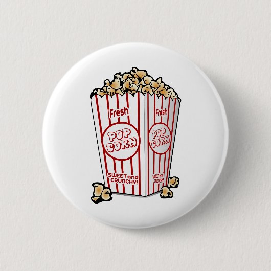 Badge Rond 5 Cm cinéma pop-corn (Devant)