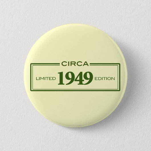 Badge Rond 5 Cm circa 1949 (Devant)