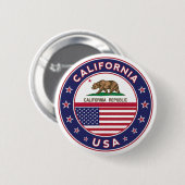 Badge Rond 5 Cm circle design, (Devant & derrière)