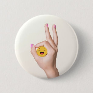 Badge Rond 5 Cm Circle Game Ok Got You
