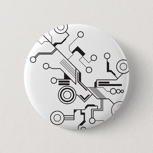 Badge Rond 5 Cm Circuit (Devant)