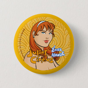 Badge Rond 5 Cm Cirque de Juliet - Bruyère Nowak