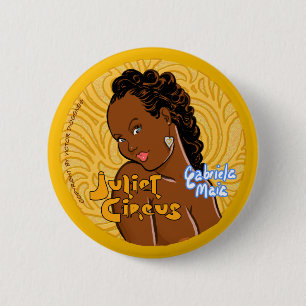 Badge Rond 5 Cm Cirque de Juliet - Gabriela Maia