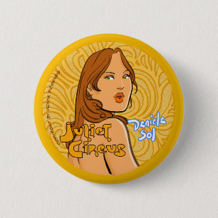 Badge Rond 5 Cm Cirque de Juliet - solénoïde de Daniela