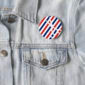 Badge Rond 5 Cm Ciseaux de coiffeur (En situation)