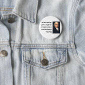 Badge Rond 5 Cm Citation 1B de James Madison (En situation)
