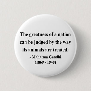 Badge Rond 5 Cm Citation 2a de Gandhi
