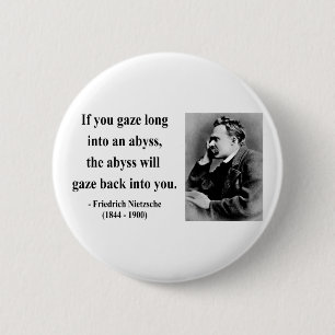 Badge Rond 5 Cm Citation 4b de Nietzsche