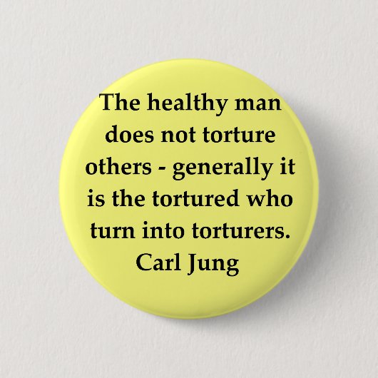 Badge Rond 5 Cm citation de Carl Jung (Devant)