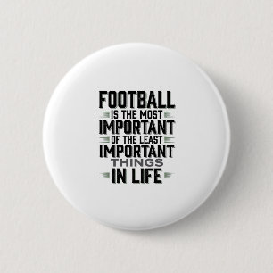 Badge Rond 5 Cm Citation de Football Typographie Vintage T-Shirt D