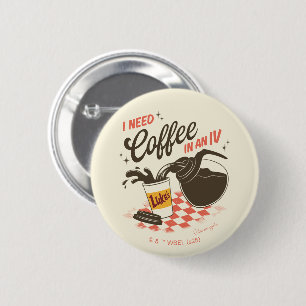 Badge Rond 5 Cm Citation de Luke's Coffee IV de Gilmore Girls