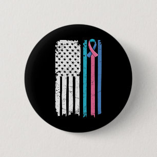 Badge Rond 5 Cm Citation De Sensibilisation Au Cancer Pour Une Gue