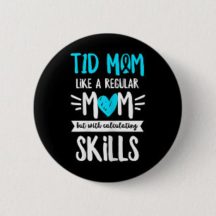 Badge Rond 5 Cm Citation De Sensibilisation Au Diabète Pour Une Mè