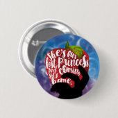 Badge Rond 5 Cm Citation d'hiver (Devant & derrière)