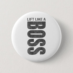 Badge Rond 5 Cm Citation Fitness Y2k Entraînement Gymnastique Ck I