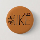 Badge Rond 5 Cm Citation motivante pour cycliste - Cyclisme drôle (Devant)