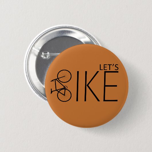 Badge Rond 5 Cm Citation motivante pour cycliste - Cyclisme drôle (Devant & derrière)