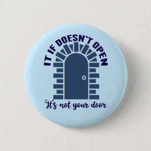 Badge Rond 5 Cm Citation Motivationnelle Restez Positif Non Votre 