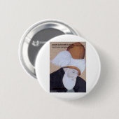 Badge Rond 5 Cm Citation Rumi "Obstacles De L'Amour" Sur Les Cadea (Devant & derrière)